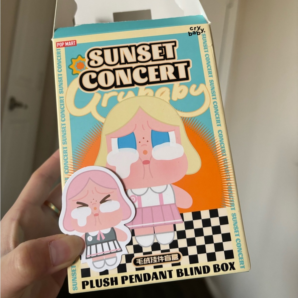 Crybaby Sunset Concert Series Plush Pendant